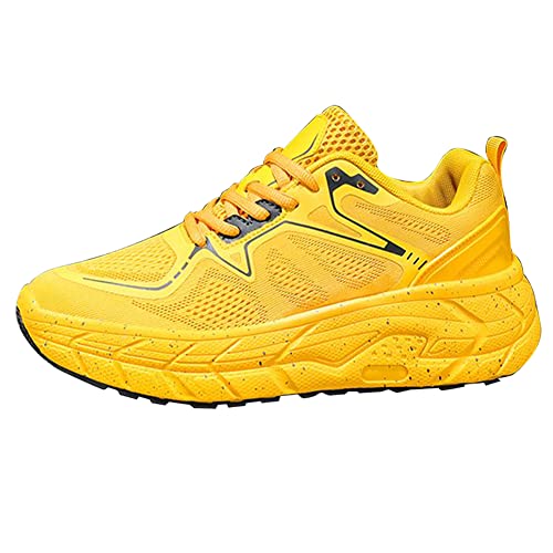 MOUCKU Men's Lightweight Outdoor Platform Running Shoes
